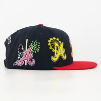 NAVY/RED IM SO ATL traditional snapback