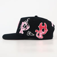 BLACK BREAST CANCER ODEE P snapback
