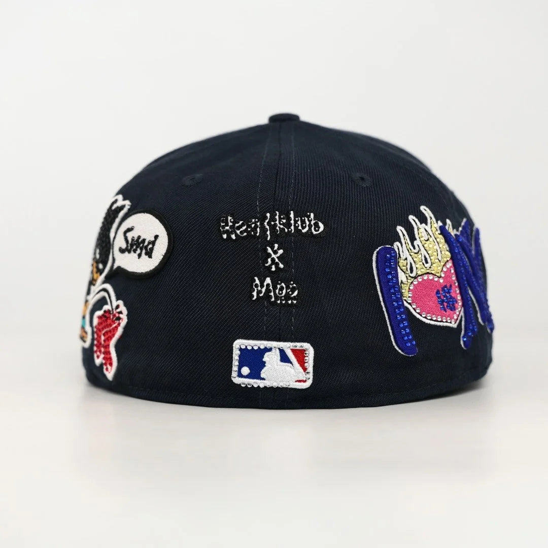 NAVY ODEE NY FITTED