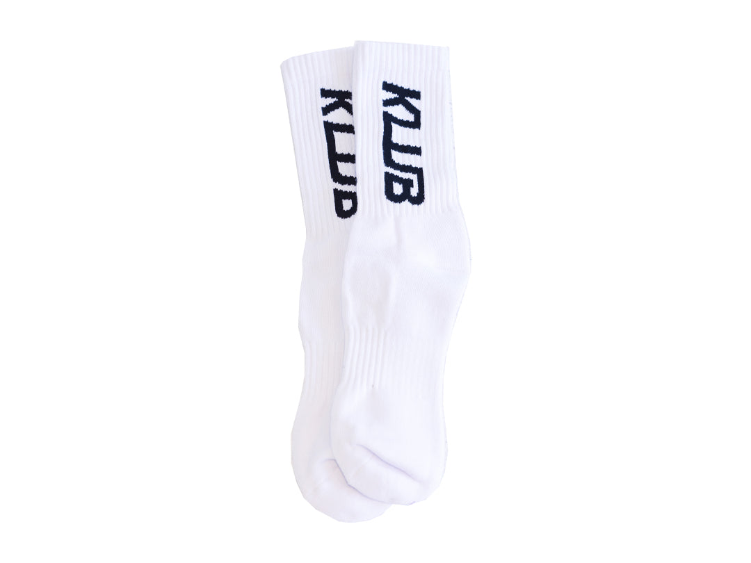 KLUB DVD SOCKS WHITE (2 pairs)