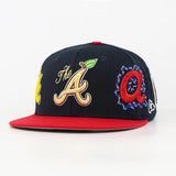 NAVY/RED IM SO ATL traditional snapback