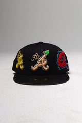 BLACK IM SO ATL traditional snapback