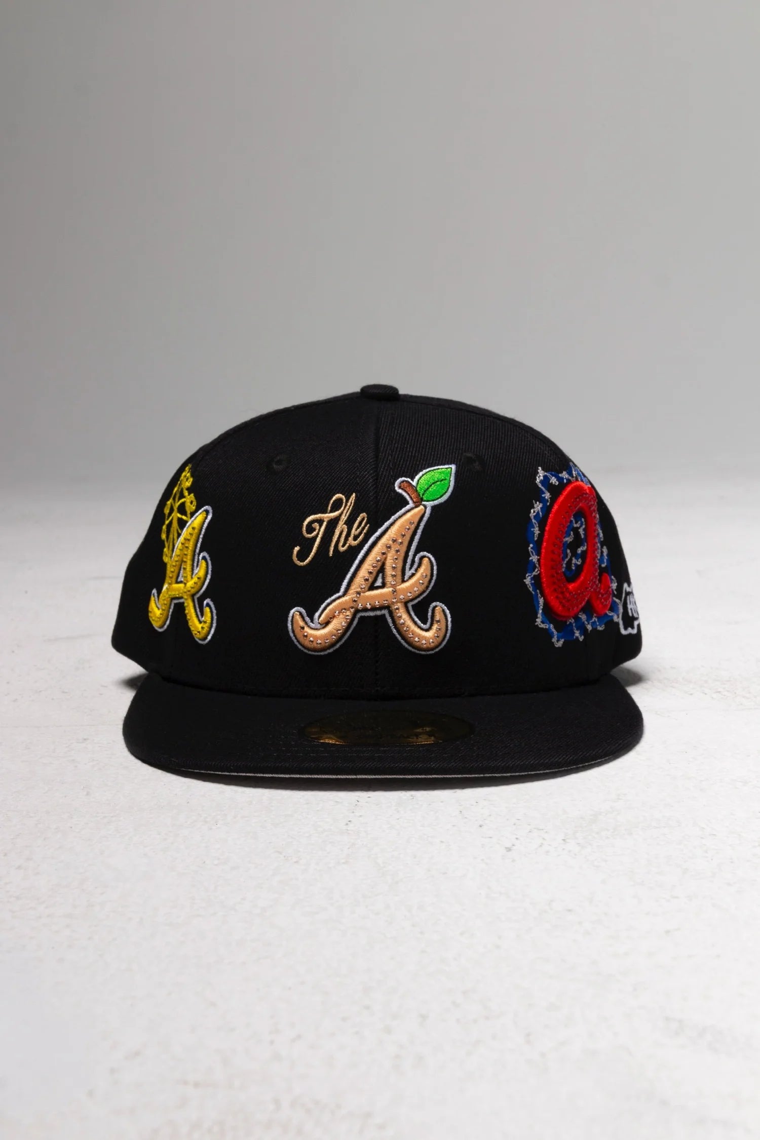 BLACK IM SO ATL traditional snapback