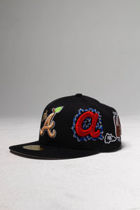 BLACK IM SO ATL traditional snapback