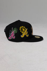 BLACK IM SO ATL traditional snapback