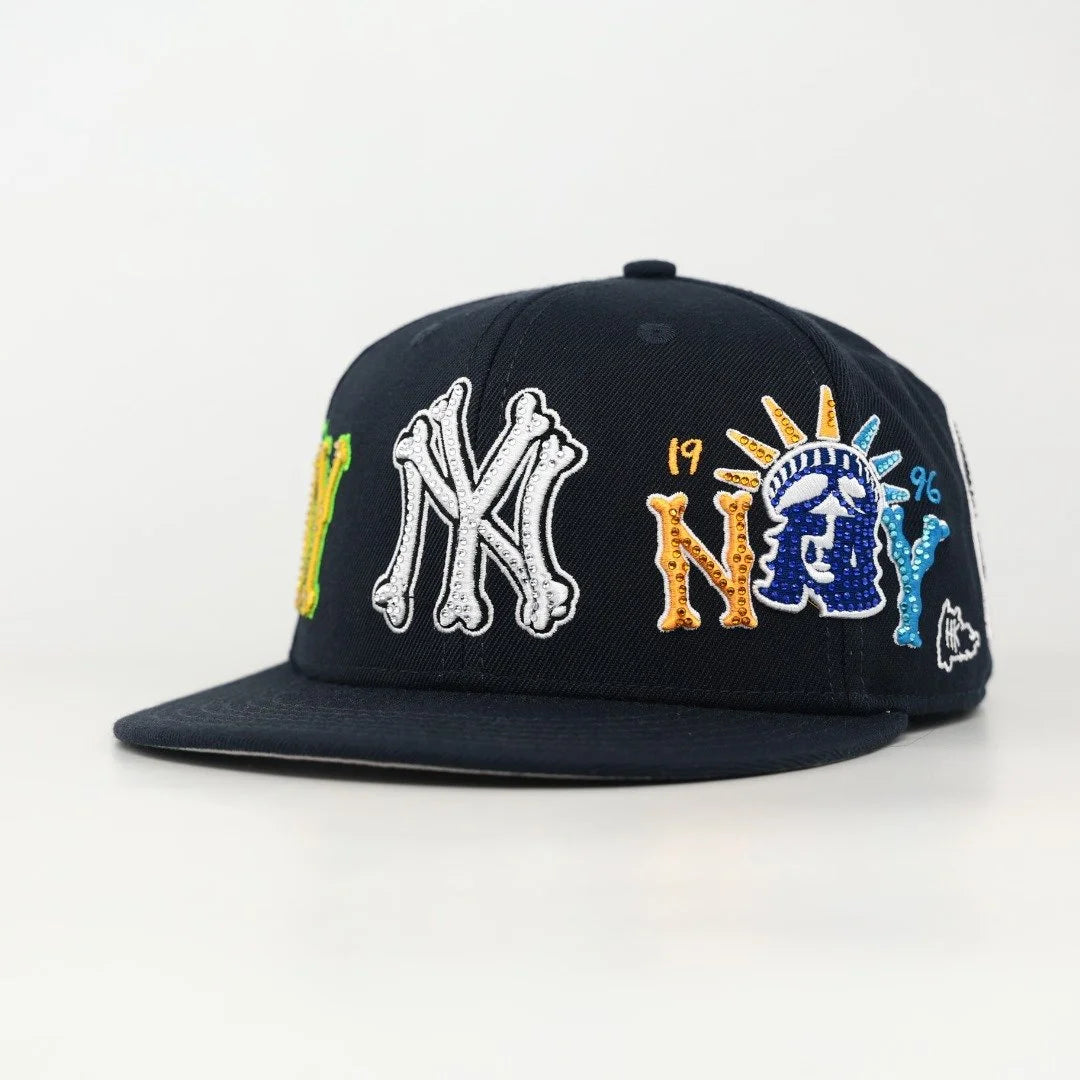 NAVY ODEE NY FITTED