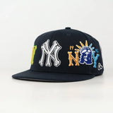 NAVY ODEE NY FITTED