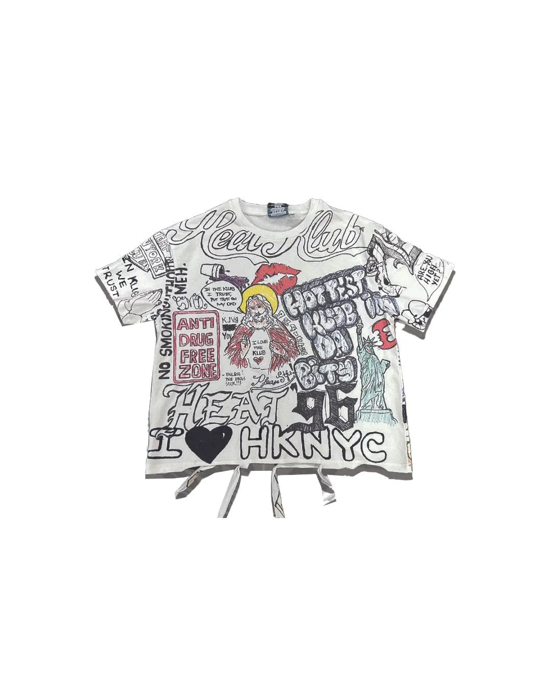 WHITE GRAFFITI TEE