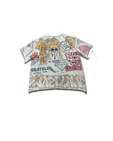 WHITE GRAFFITI TEE