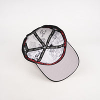 Nyc black 5 panel snap back “aka”(curved brim dad hat) available now