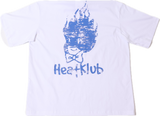 BLUE FLAME TEE WHITE