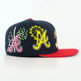NAVY/RED IM SO ATL FITTED